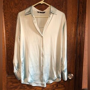 Zara Aquamarine Shirt